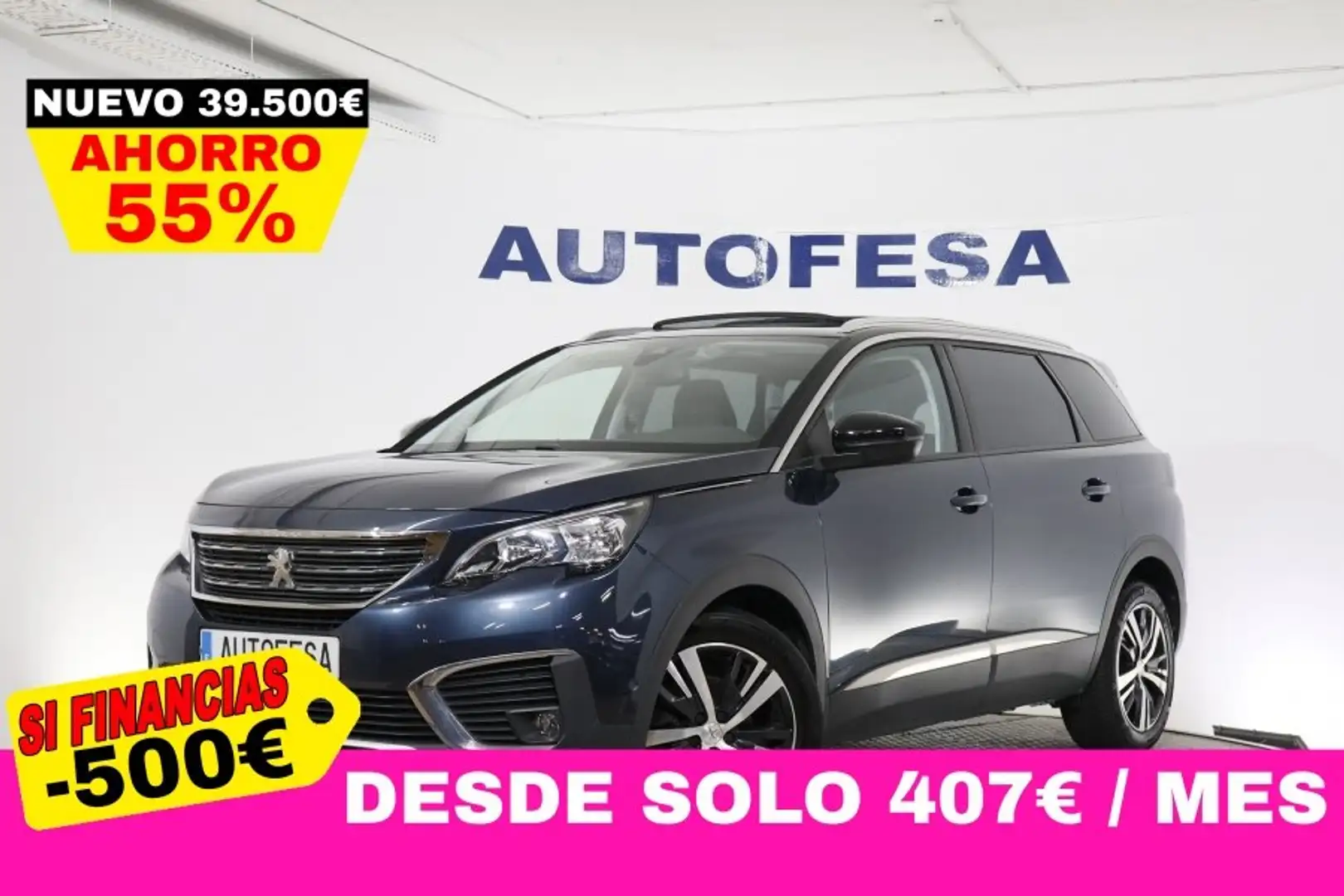 Peugeot 5008 1.2 130cv ALLURE 7 PLAZAS 5P # TECHO ELE PANORAMIC - 1