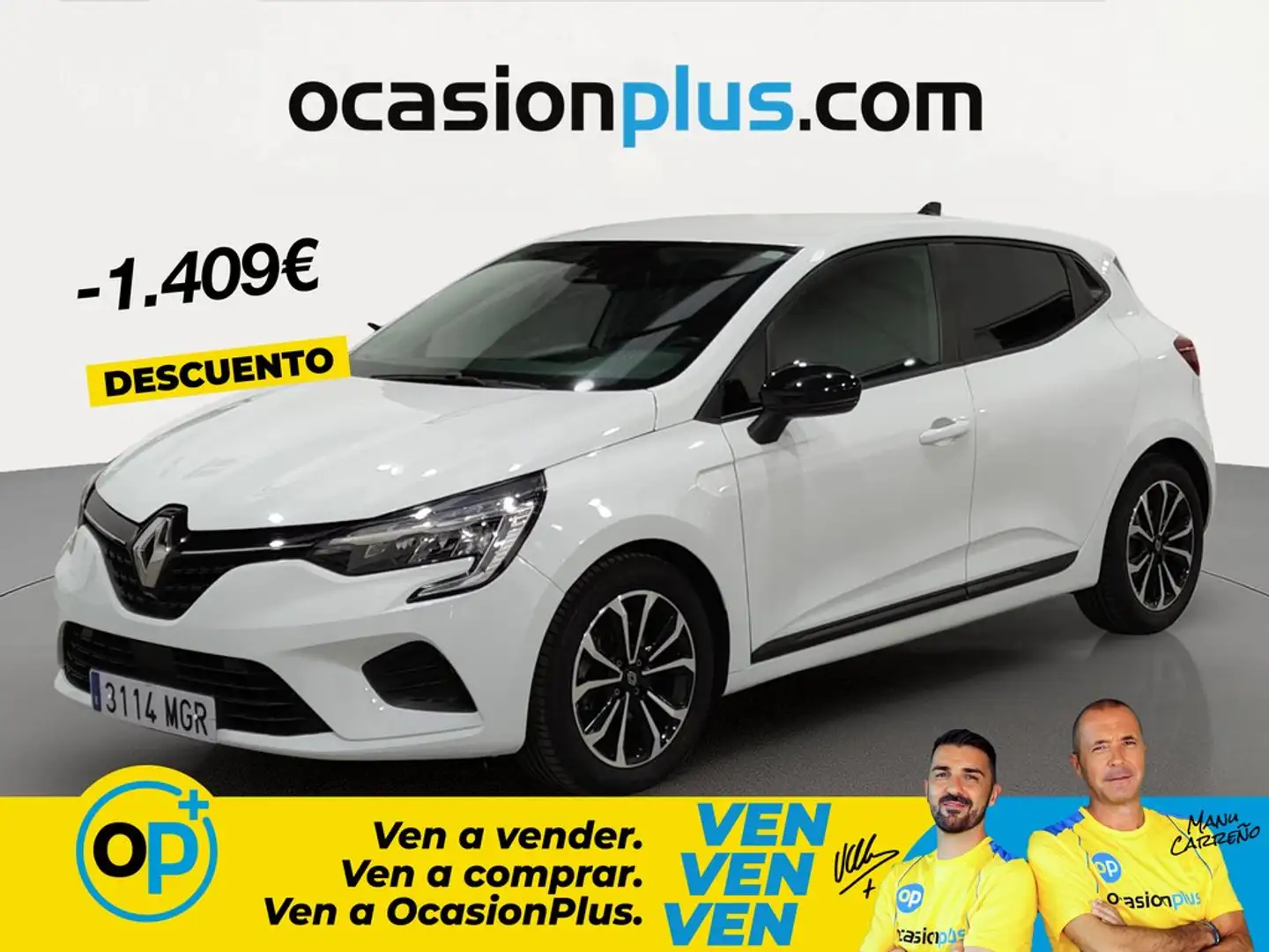 Renault Clio Blue dCi Equilibre 74kW Blanco - 1