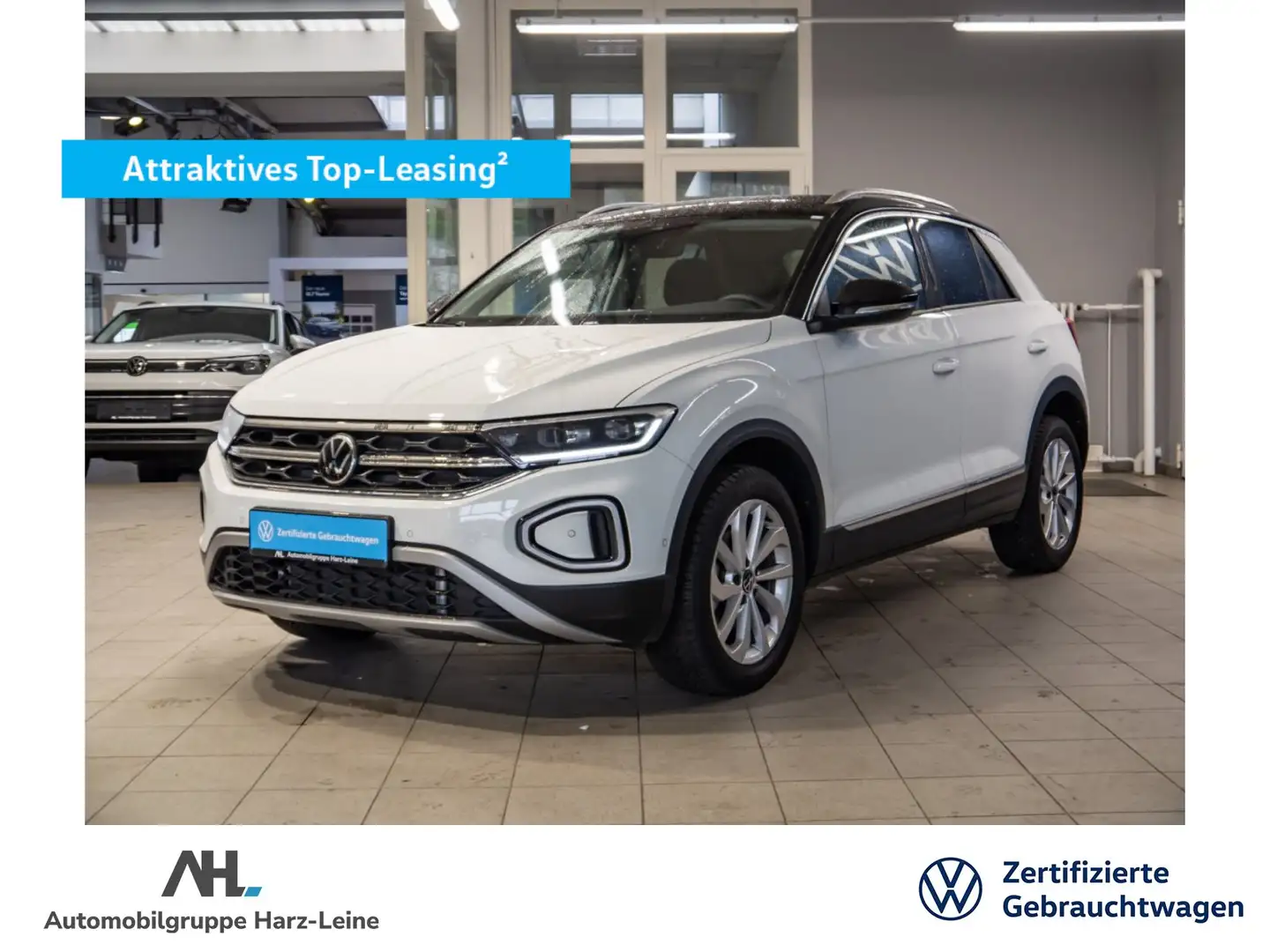 Volkswagen T-Roc STYLE TSI+ACC+LED-PLUS+ALU 17''+KLIMA+APP CONNECT+ Blanco - 1