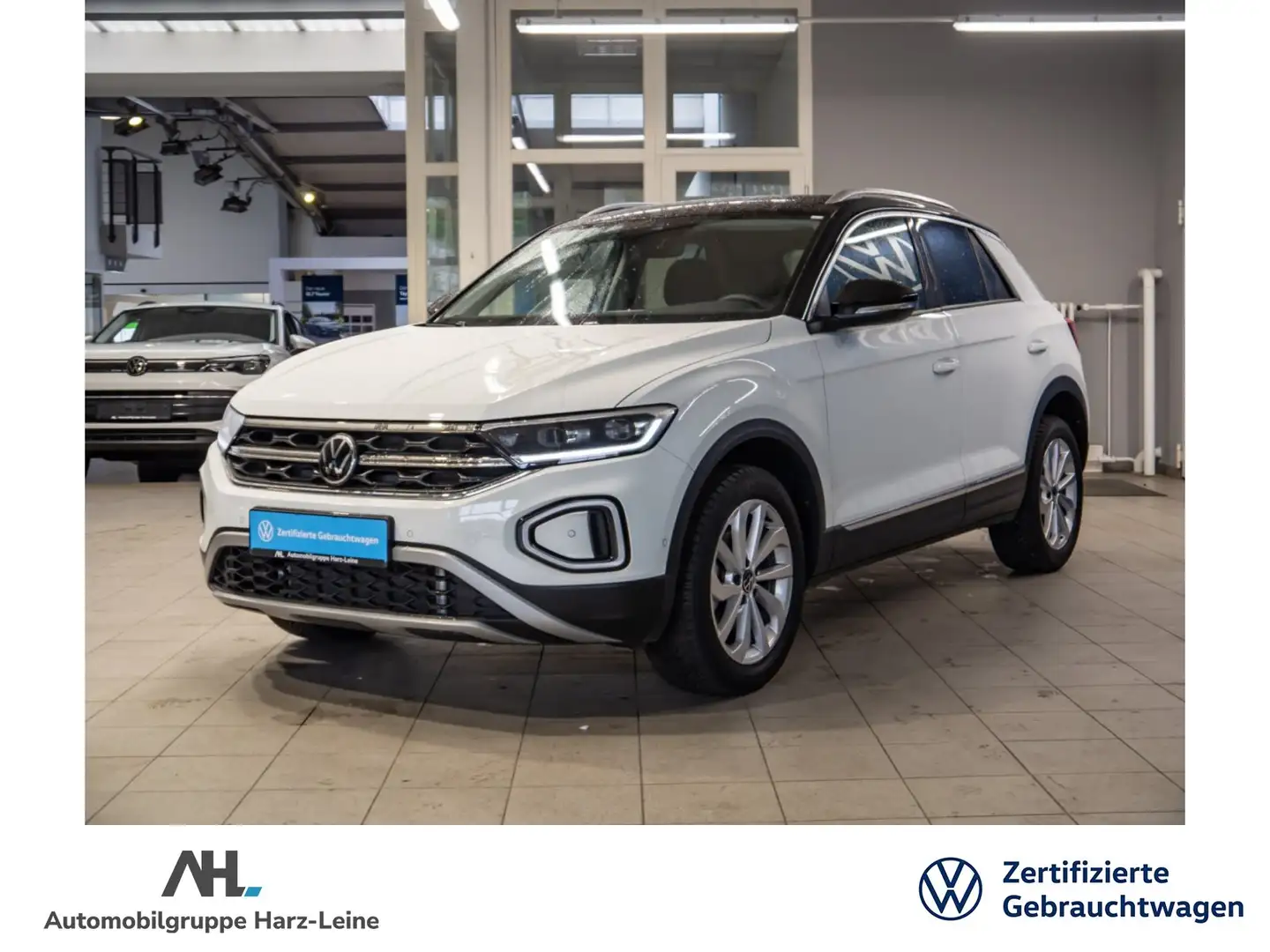 Volkswagen T-Roc STYLE TSI+ACC+LED-PLUS+ALU 17''+KLIMA+APP CONNECT+ Weiß - 1