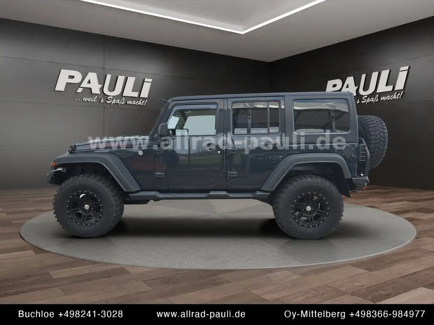 Jeep Wrangler Unlimited 2.8 CRD Rubicon HARD ROCK ED. Gris - 2