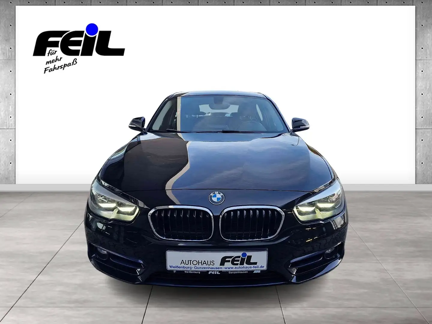 BMW 125 i Sport Line Navi Bus. Tempomat USB Shz PDC Schwarz - 2