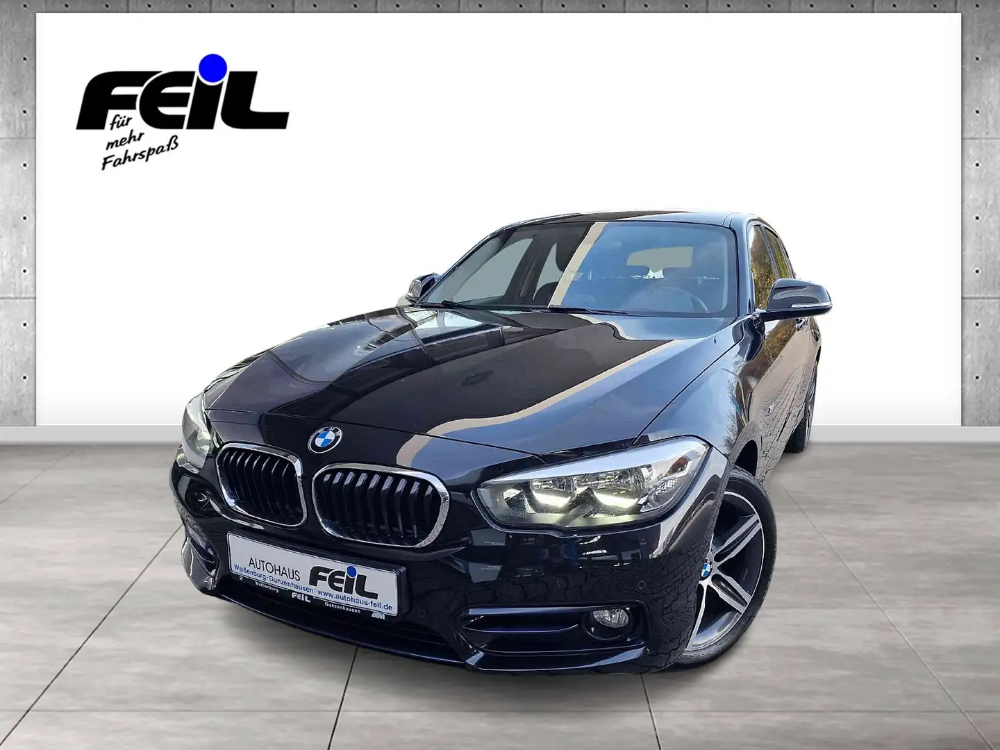 BMW 125 i Sport Line Navi Bus. Tempomat USB Shz PDC Schwarz - 1