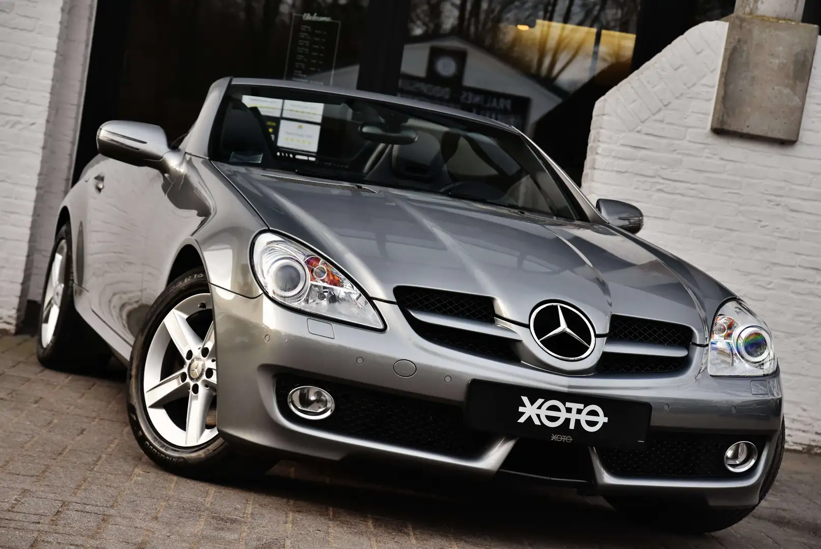Mercedes-Benz SLK 200 AUT. *** 57.500 KM / XENON / LEDER *** Grau - 2