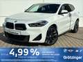 BMW X2 SDrive20d M Sport LED+AHK+RFK+SHZ+GRA+ParkAss Blanc - thumbnail 1