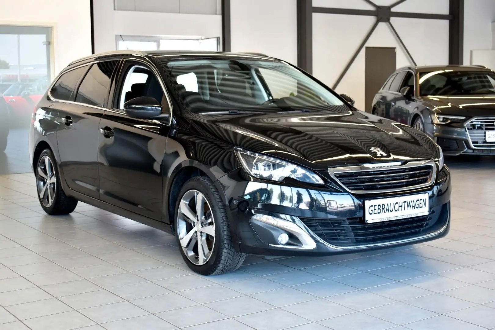 Peugeot 308 SW Allure AUT./ÖLVERBRAUCH/LED/NAVI/KLIMAAUT Schwarz - 1