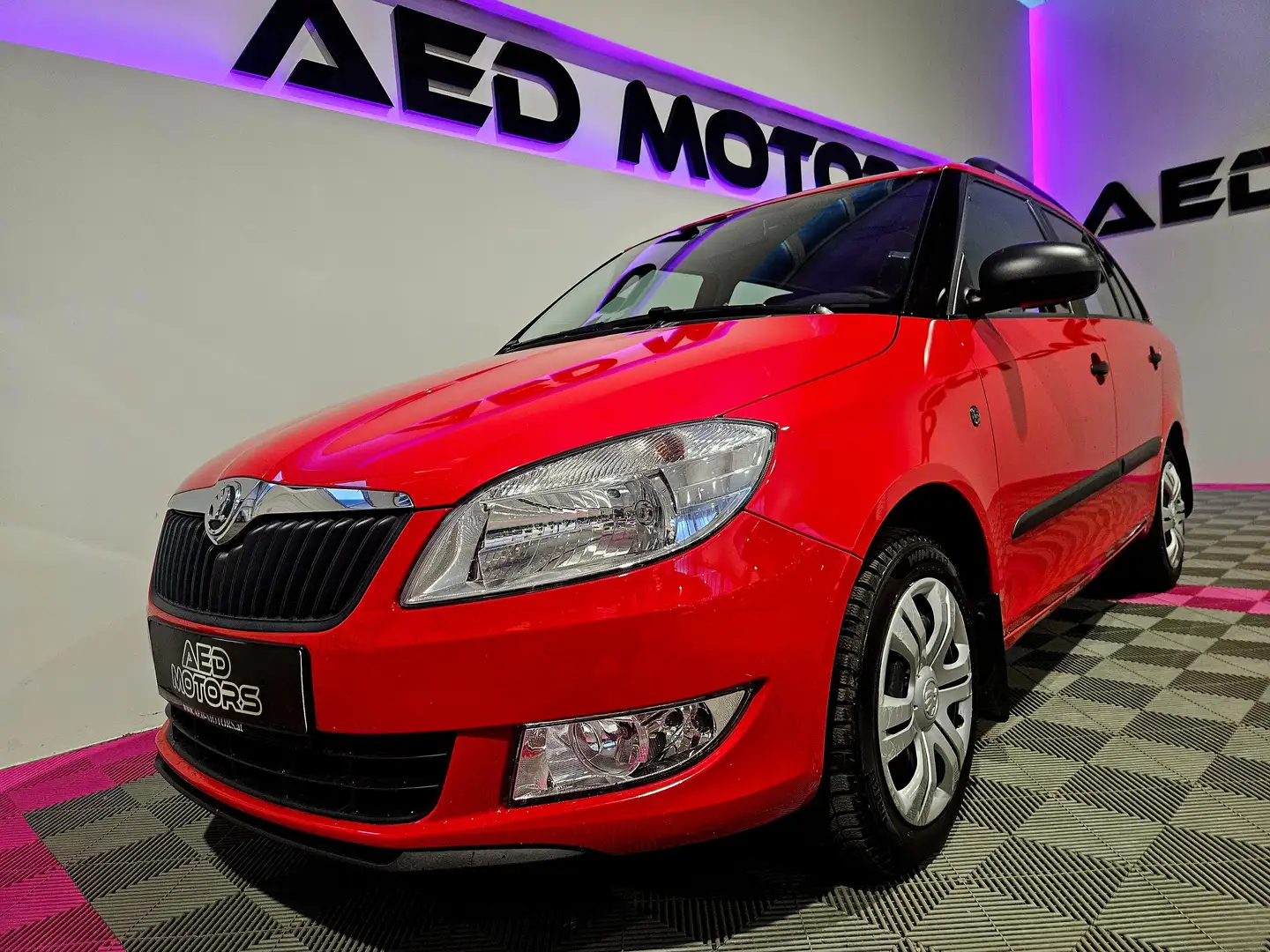 Skoda Fabia Active 1.Besitz Rot - 2