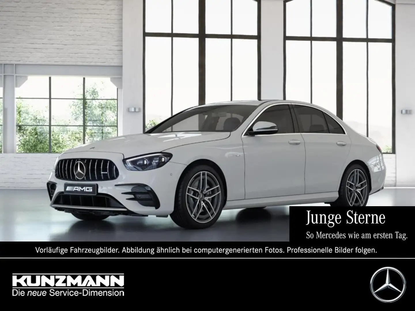 Mercedes-Benz E 53 AMG 4M+ Limousine Schiebedach Sitzklima 360° Weiß - 1