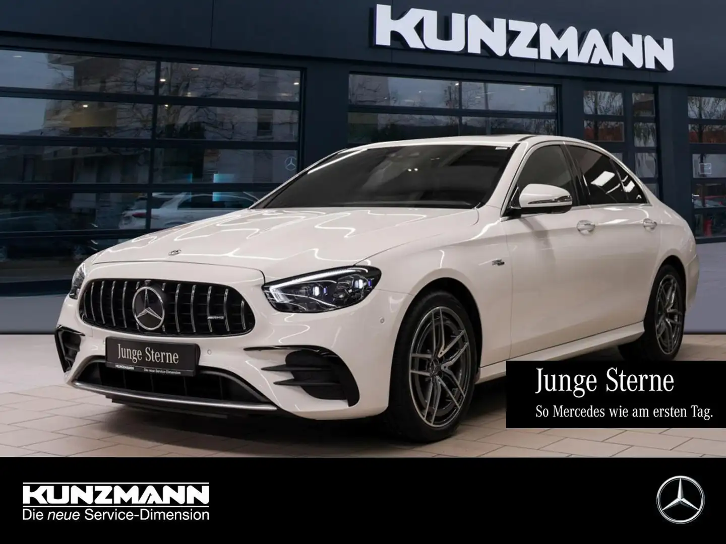 Mercedes-Benz E 53 AMG 4M+ Limousine Schiebedach Sitzklima 360° Blanc - 1