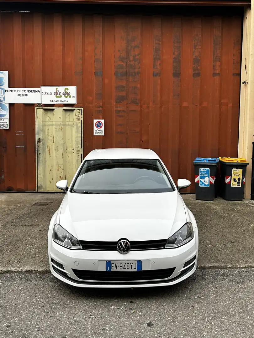 Volkswagen Golf 5p 1.6 tdi Trendline 90cv Bianco - 2