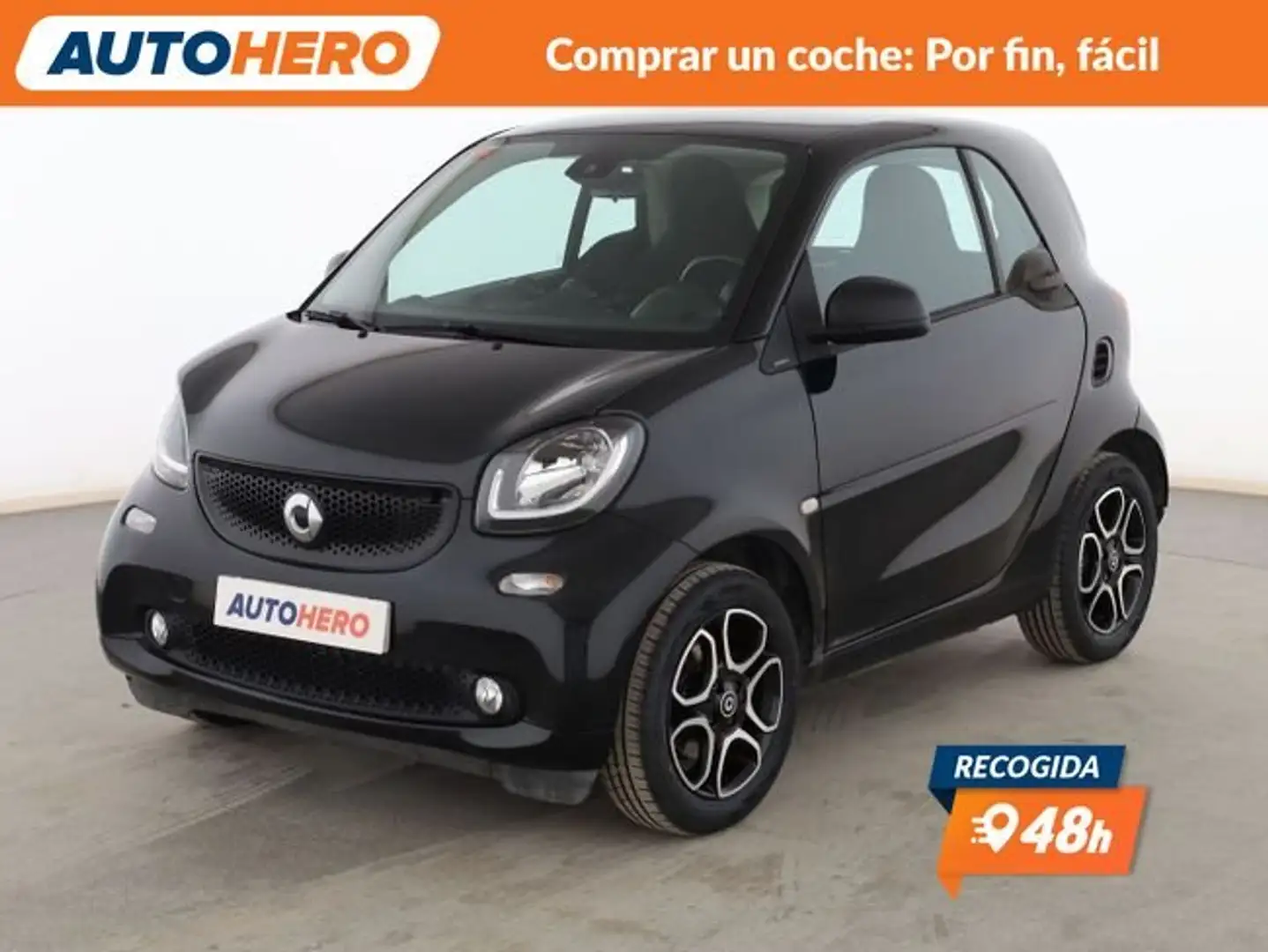 smart forTwo 0.9 Turbo Basis passion Negro - 1