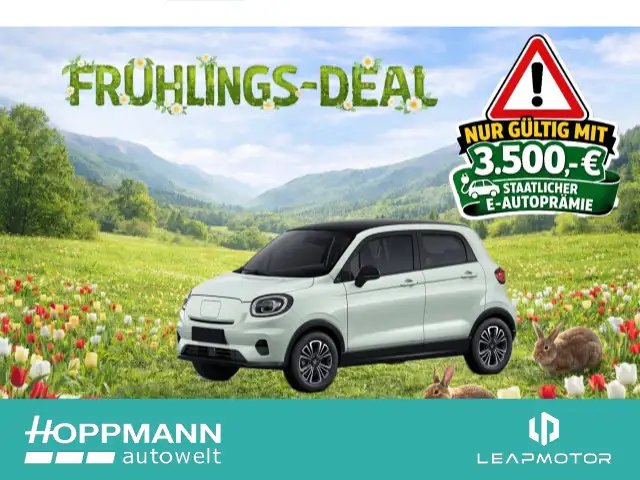 Leapmotor T03 37,3 kWh 3.500 EUR E-PRÄMIE ALS ANZAHLUNG!