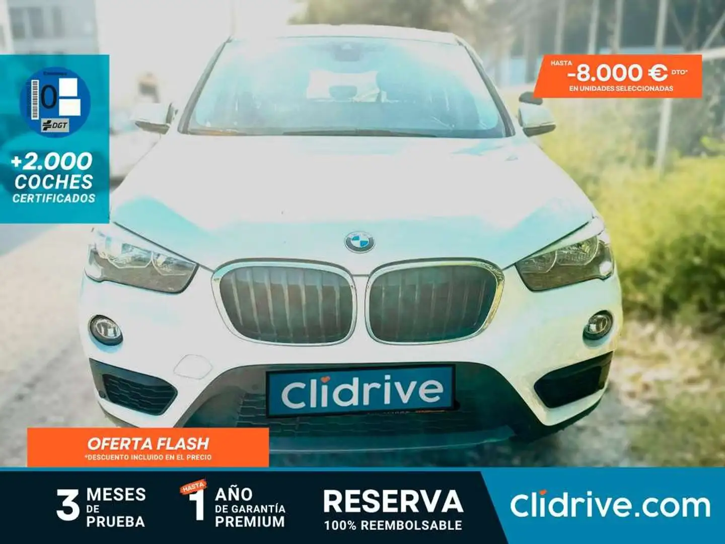 BMW X1 sDrive 18d Blanco - 1