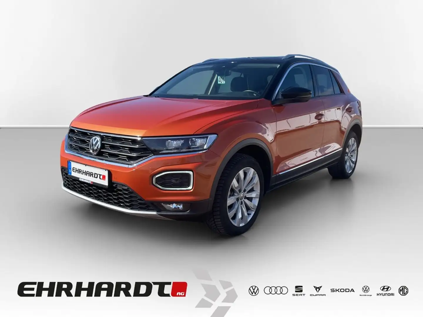 Volkswagen T-Roc 2.0 TSI DSG 4Motion Sport PANO*LED*NAVI*ACC*PDC... Orange - 1