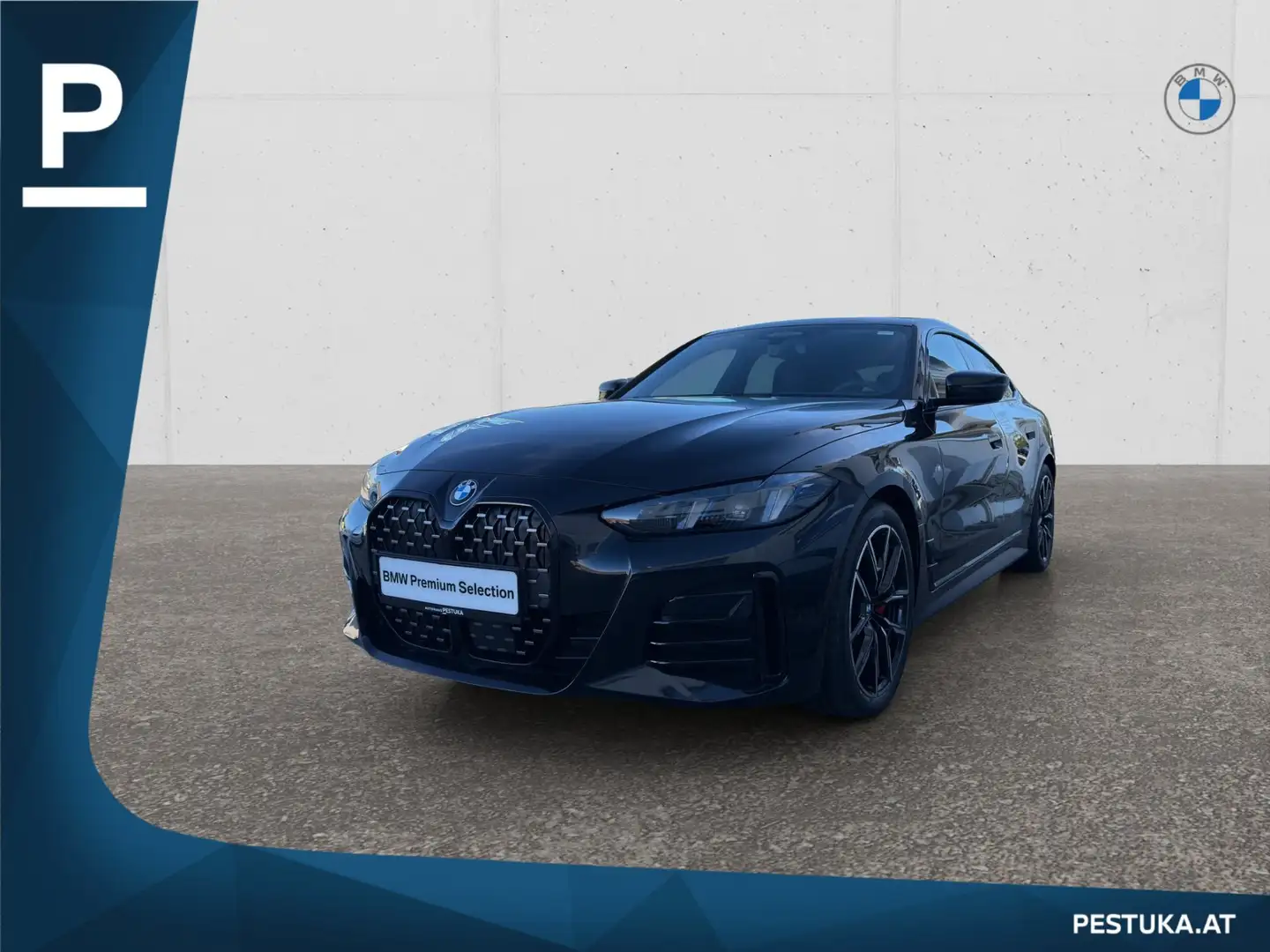 BMW 430 430d xDrive Gran Coupe Noir - 1