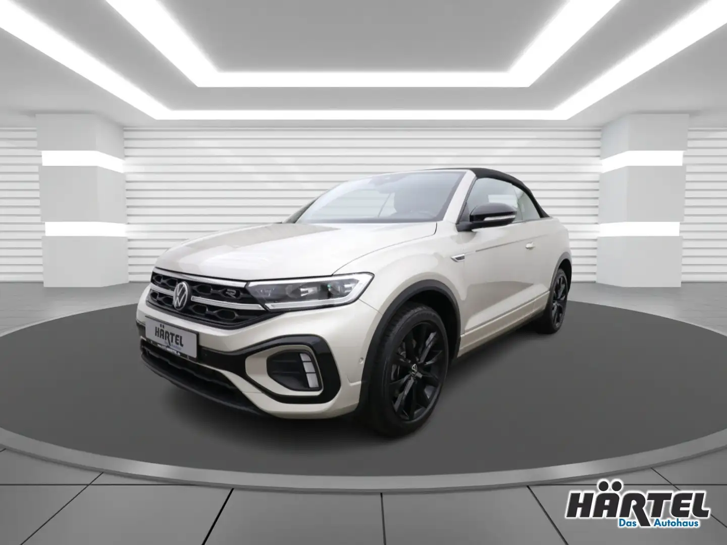 Volkswagen T-Roc CABRIOLET R-LINE BLACK STYLE 1.5 TSI DSG LED Beige - 2