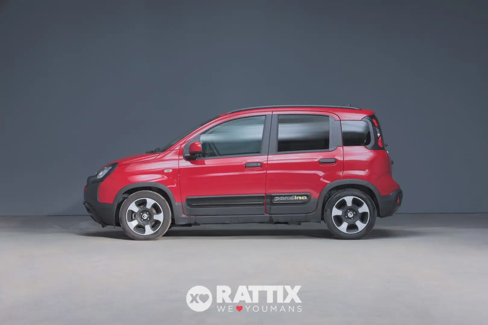 Fiat Panda Pandina 1.0 Firefly Hybrid 70CV Cross Rosso - 2