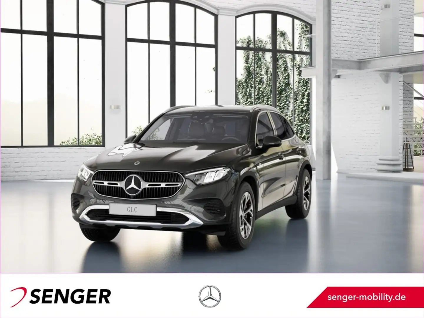 Mercedes-Benz GLC 300 e 4M Avantgarde Distronic Ambiente AHK Gris - 1