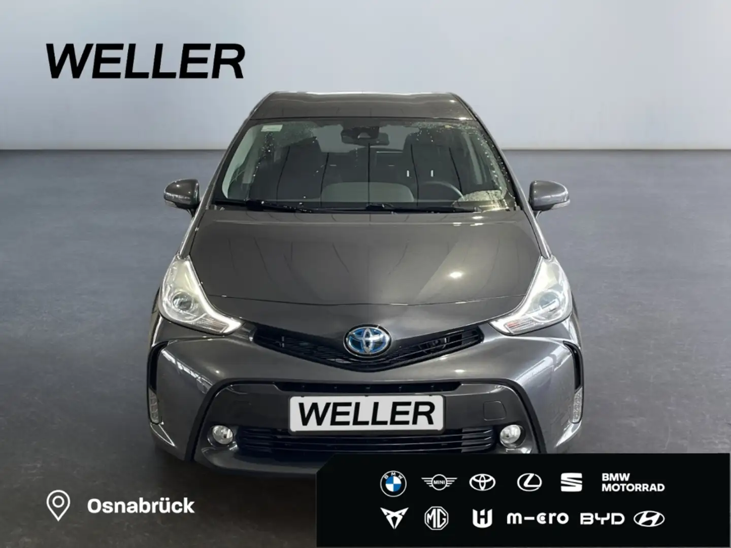 Toyota Prius+ (Hybrid) Comfort *7-Si*Navi*CAM*SHZ*PDC hi* Gris - 2