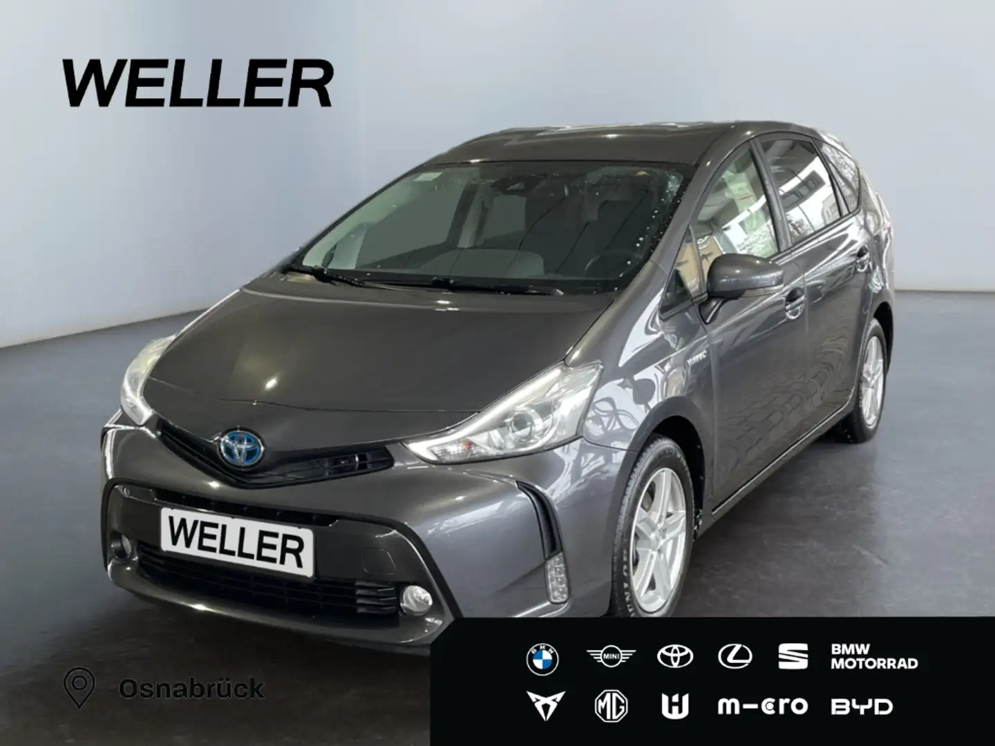 Toyota Prius+ (Hybrid) Comfort *7-Si*Navi*CAM*SHZ*PDC hi* Gris - 1