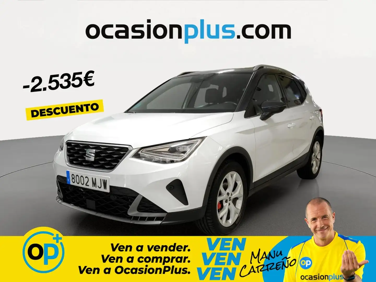 SEAT Arona 1.5 TSI S&S FR DSG7 XM 150 Blanco - 1