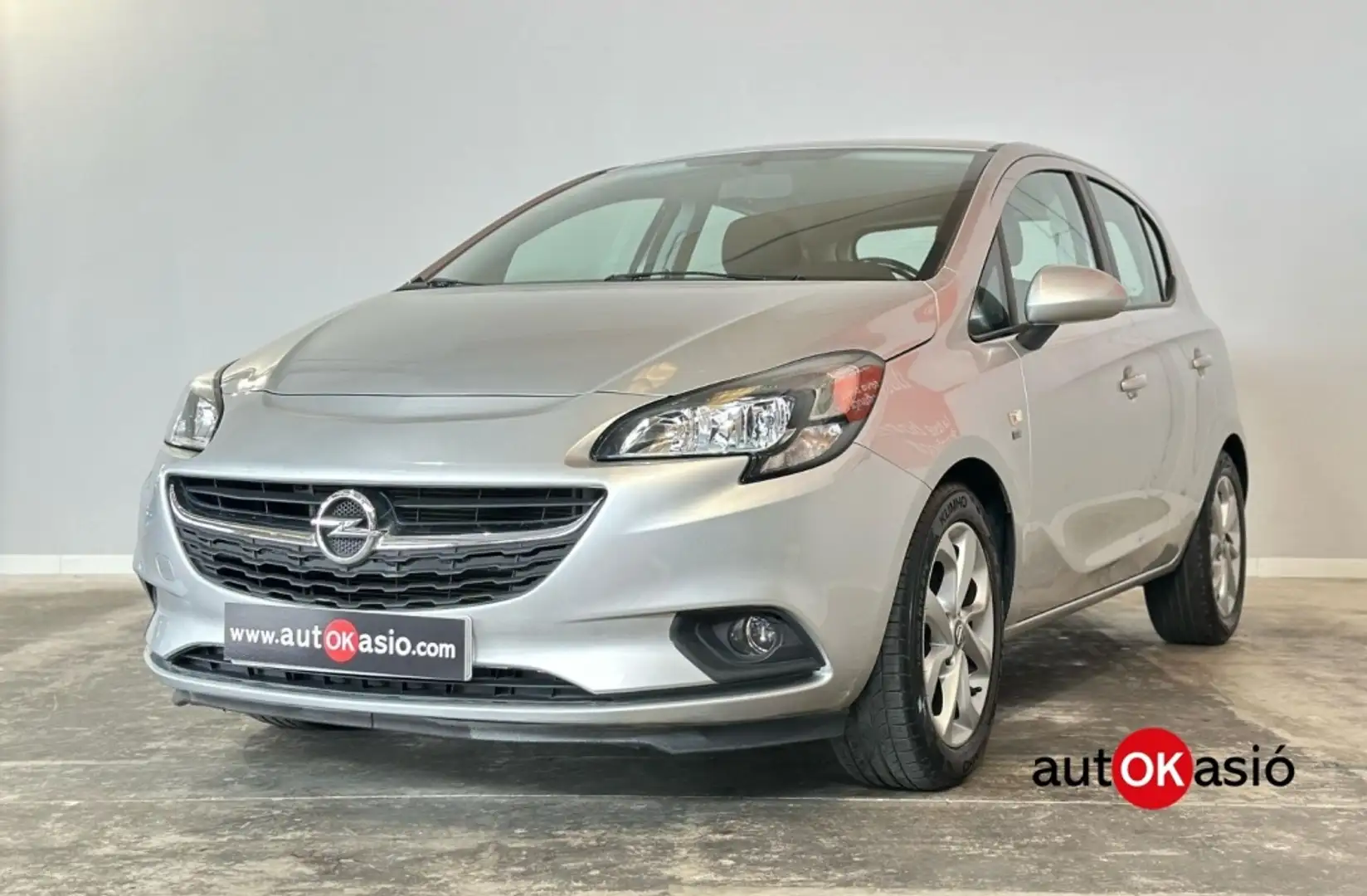 Opel Corsa 1.4 Selective 120 Aniversario 90 Argent - 1