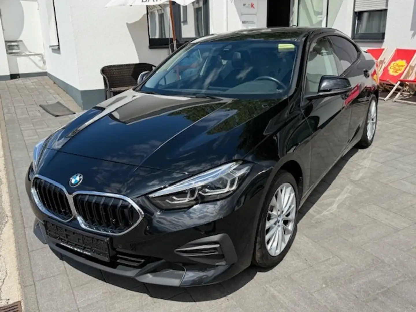 BMW 220 220 d Advantage Automatik LED Navi Digital Tacho Schwarz - 1