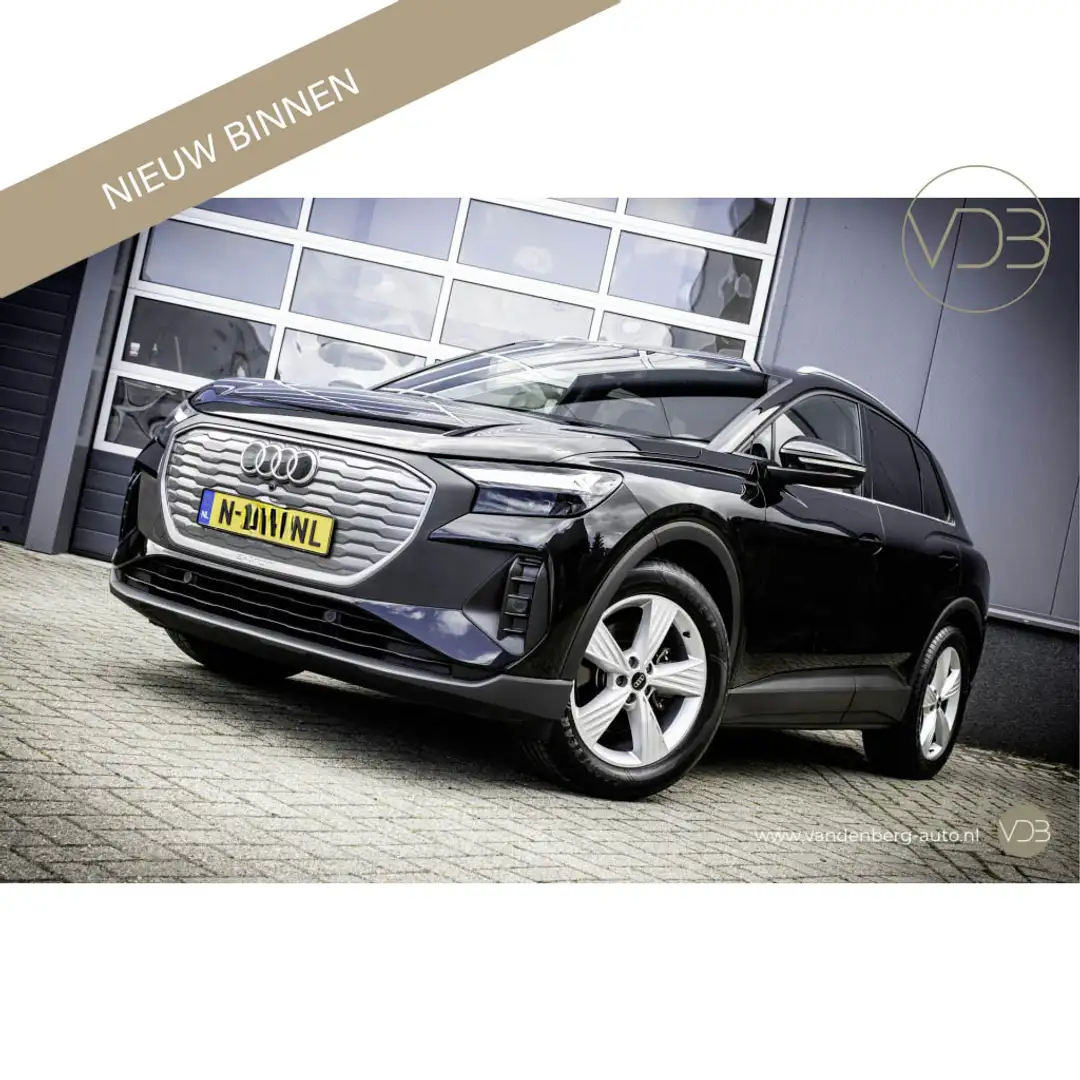Audi Q4 e-tron 35 Launch edition 55 kWh Origineel NL 1e Eigenar Zwart - 1