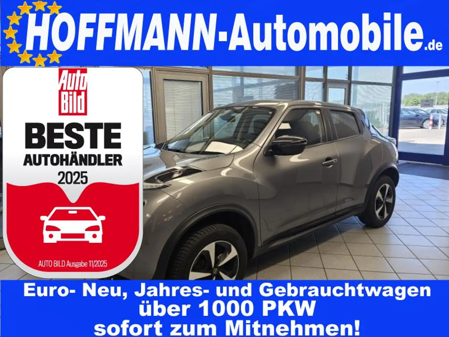 Nissan Juke Kamera,Navi,Klimaautomatik Grau - 1