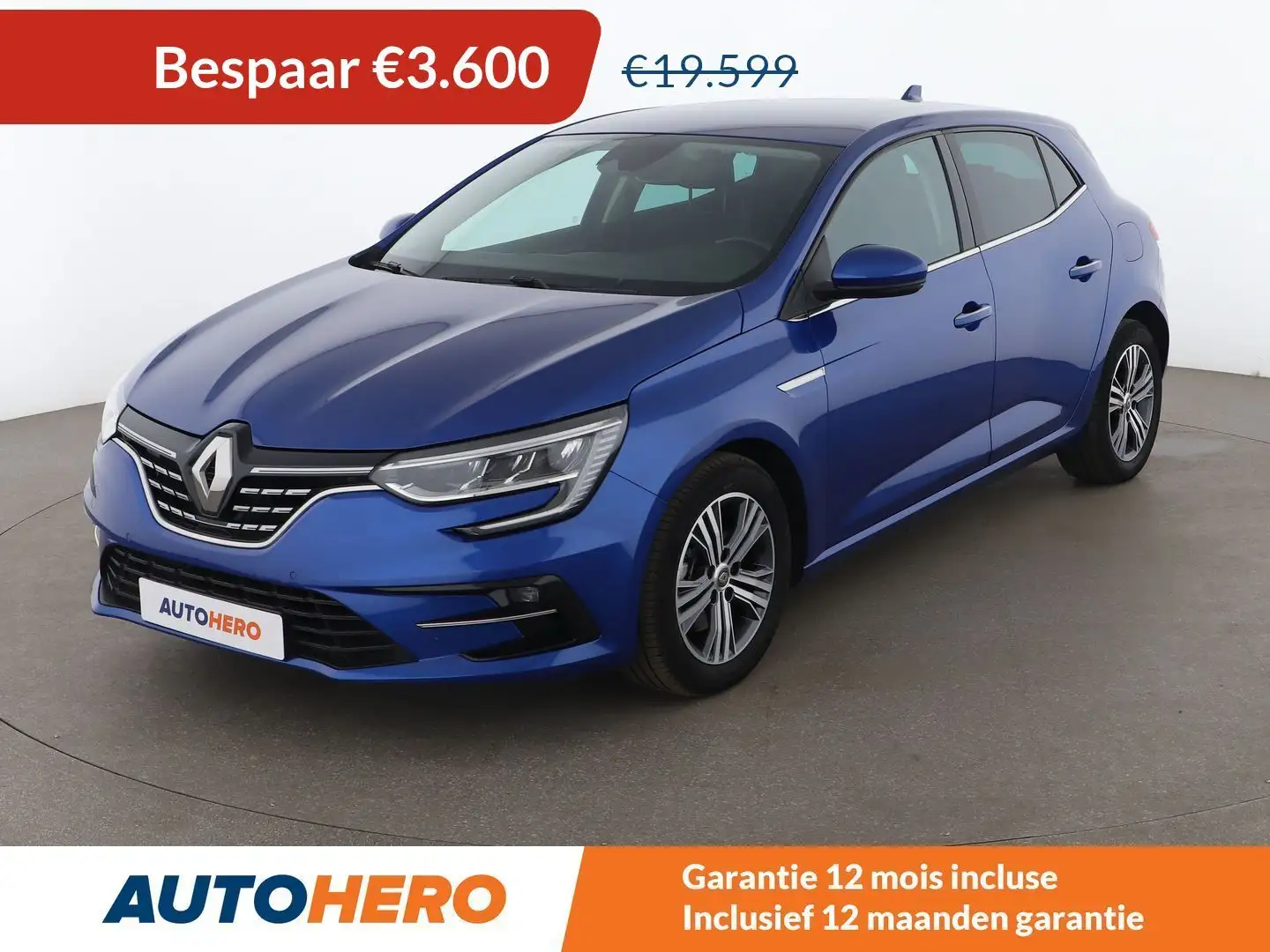 Renault Megane 1.6 Hybrid E-Tech Intens Bleu - 1