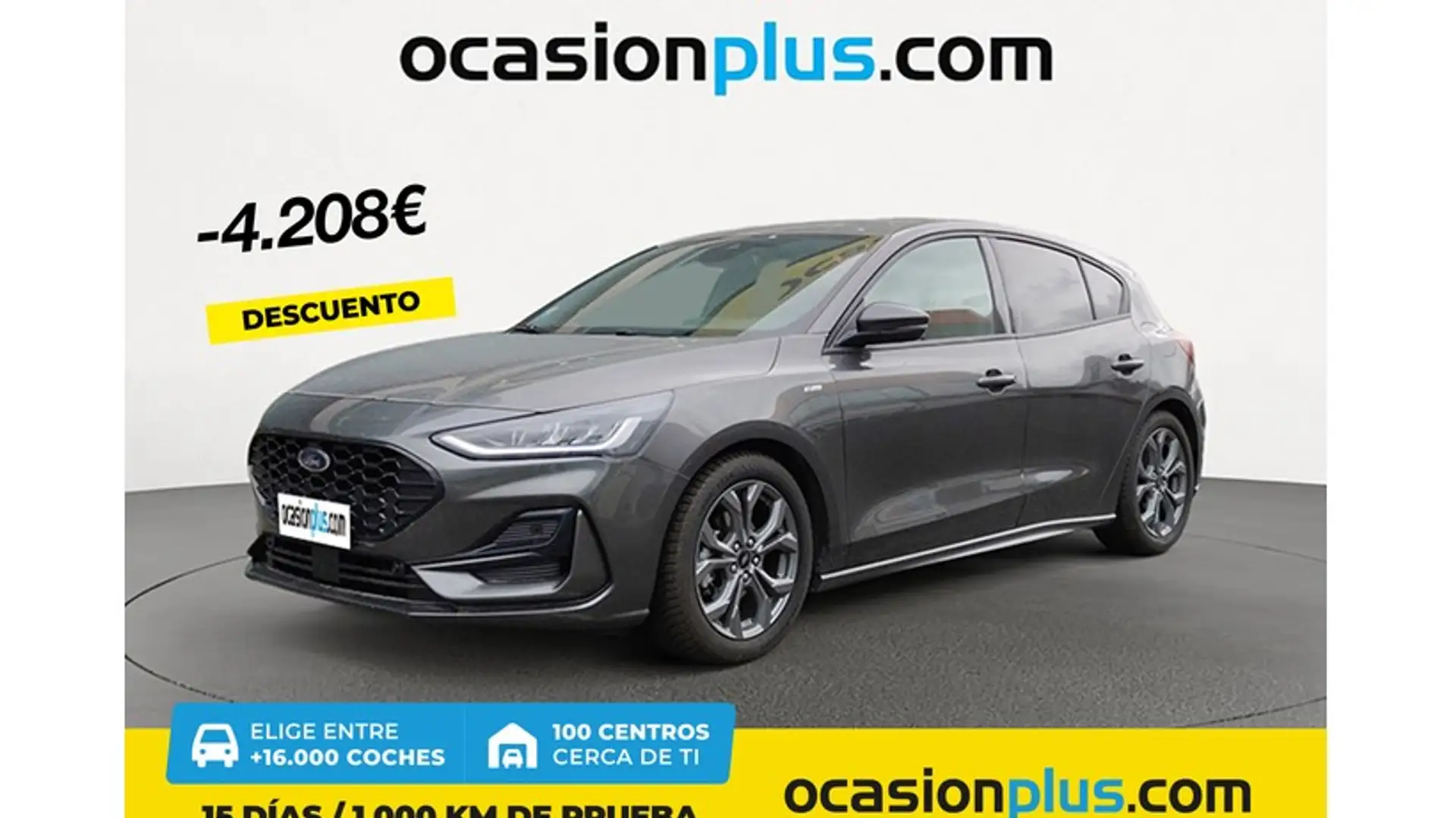 Ford Focus 1.5 Ecoblue ST-Line 115 Aut. Grau - 1