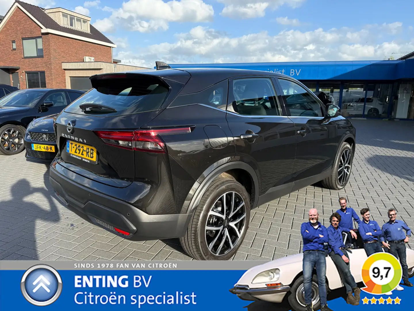 Nissan Qashqai 1.3 MHEV Xtronic Acenta ADAPT CRUISE CAMERA STOELV Noir - 2