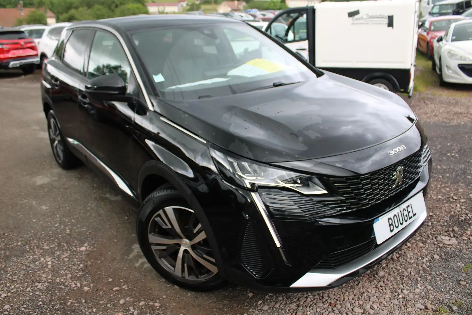Peugeot 3008 ALLURE 130 CV ESSENCE GPS 3D CAMÉRA FULL LED AUDIO Noir - 1