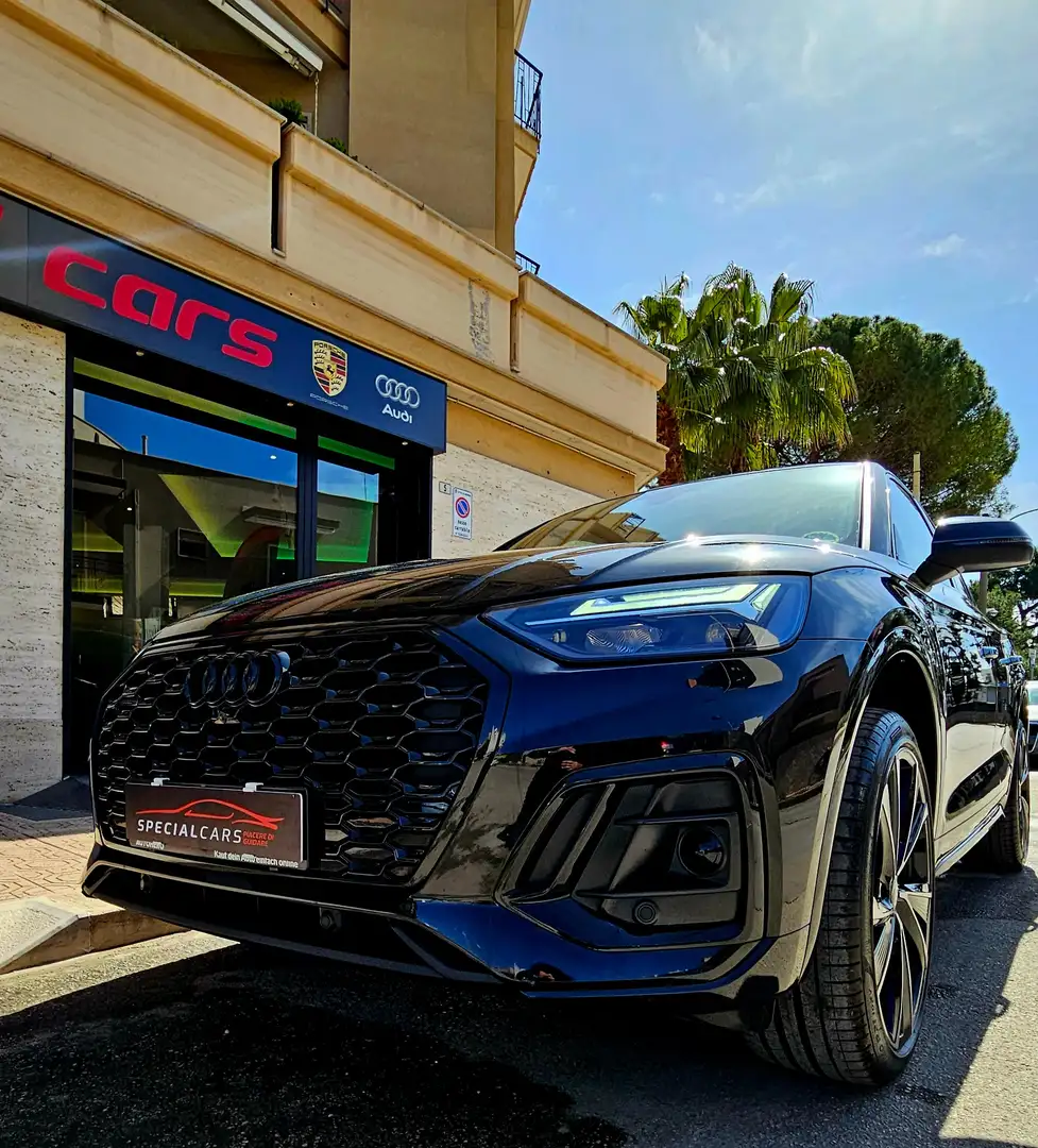 Audi Q5 Sportback 40 2.0 tdi S line Plus quattro s-tronic Zwart - 1