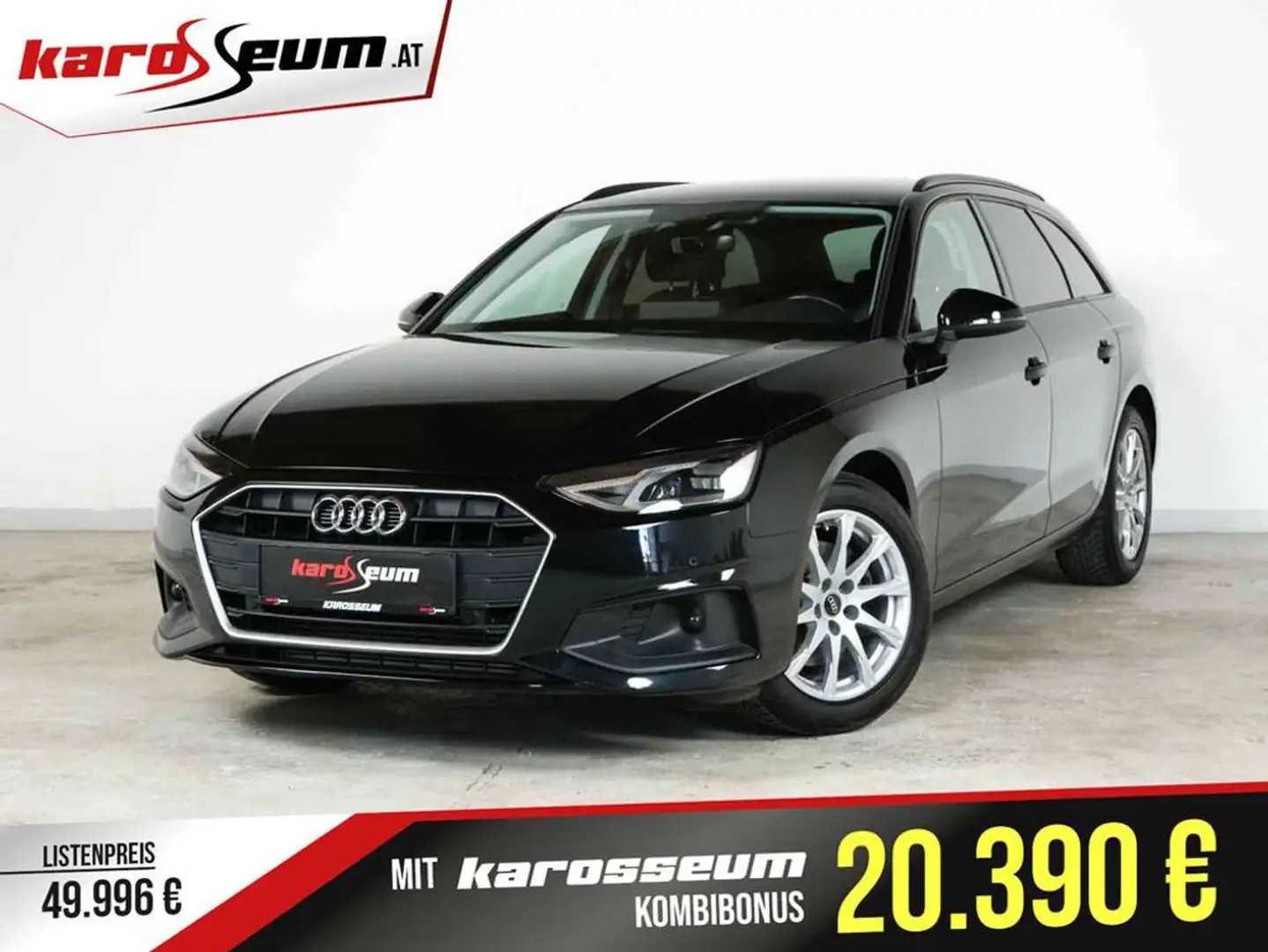 Audi A4 35 TFSI Avant | WENIG KM | Business Schwarz - 1
