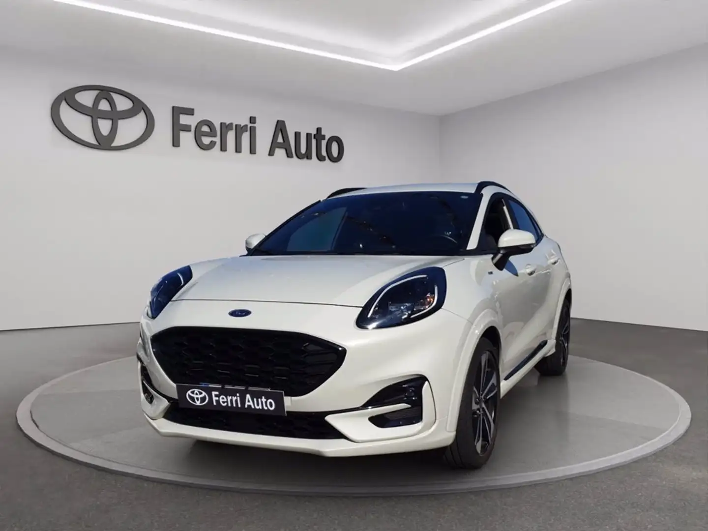 Ford Puma 1.0 ecoboost h st-line s&s 125cv Blanc - 1