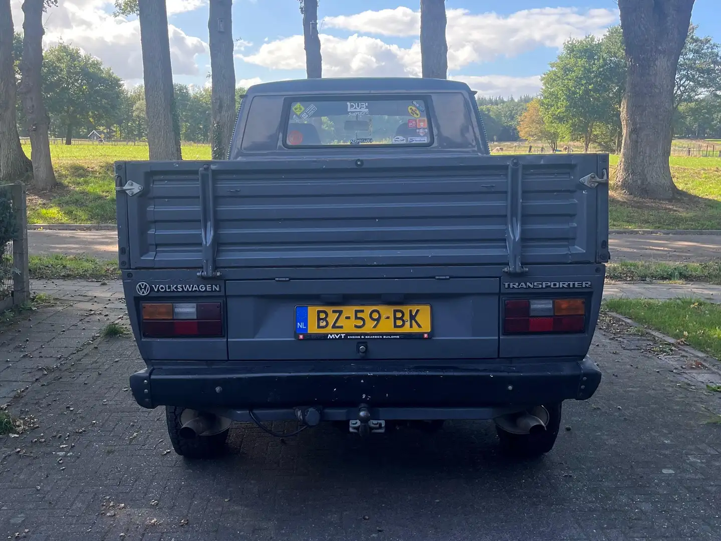 Volkswagen T3 Doka pickup Szürke - 2