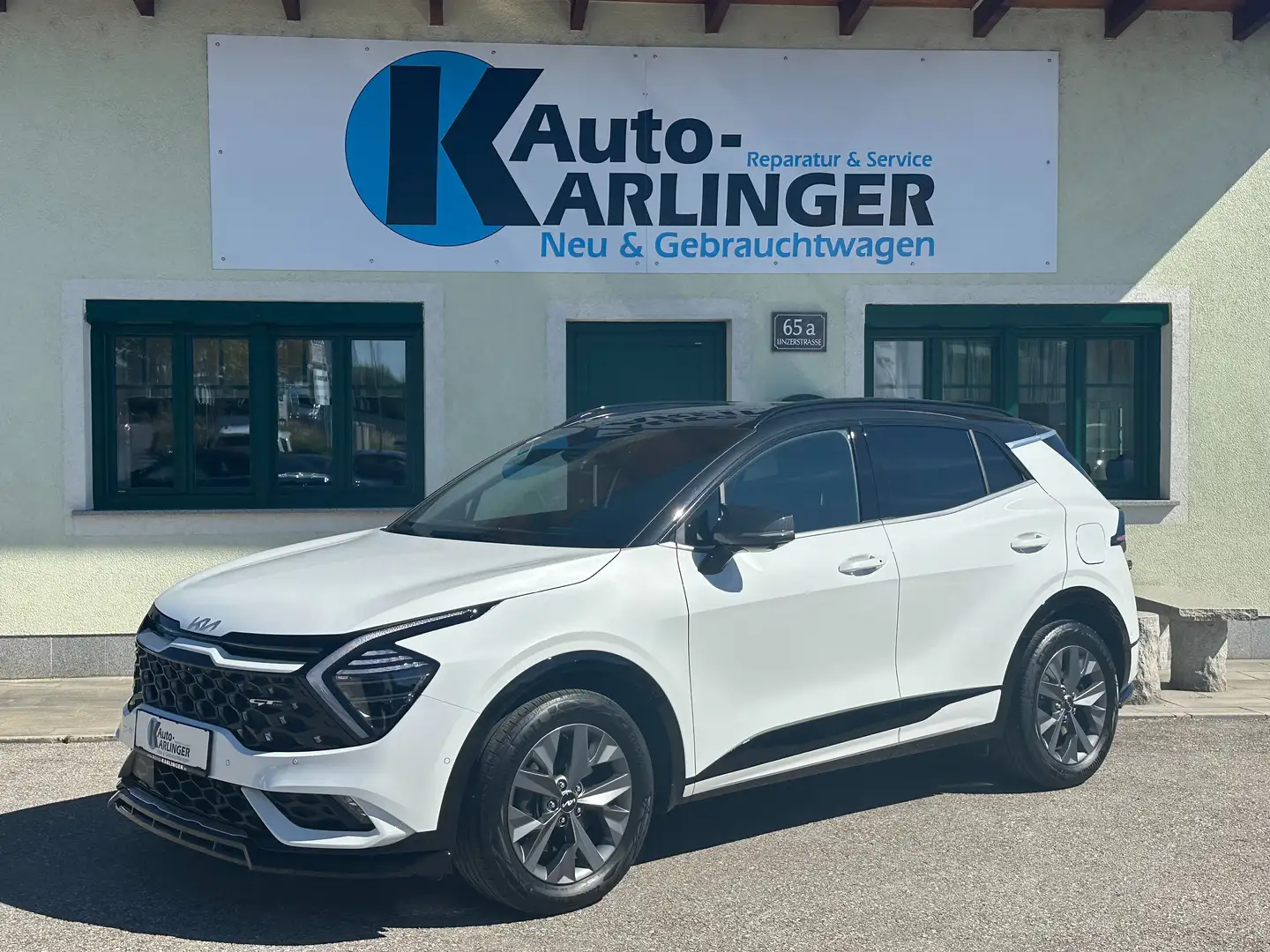 Kia Sportage 1,6 TGDI HEV GT-Line Aut. Weiß - 2