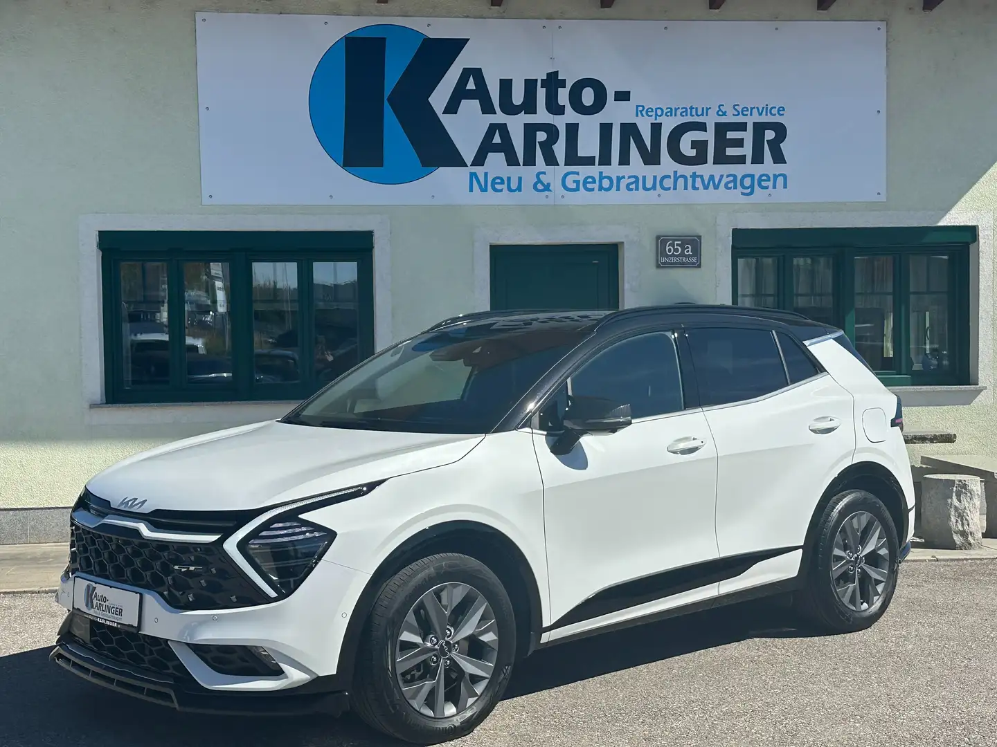 Kia Sportage 1,6 TGDI HEV GT-Line Aut. Weiß - 1