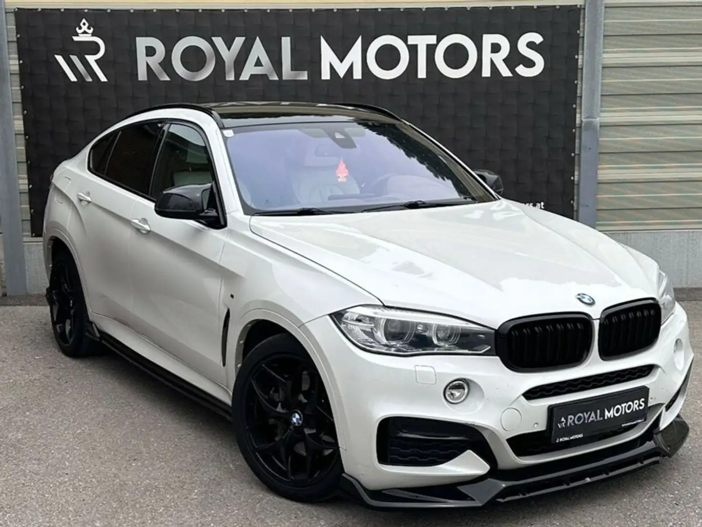 BMW X6 M 50d/VOLLAUSSTATTUNG Weiß - 1