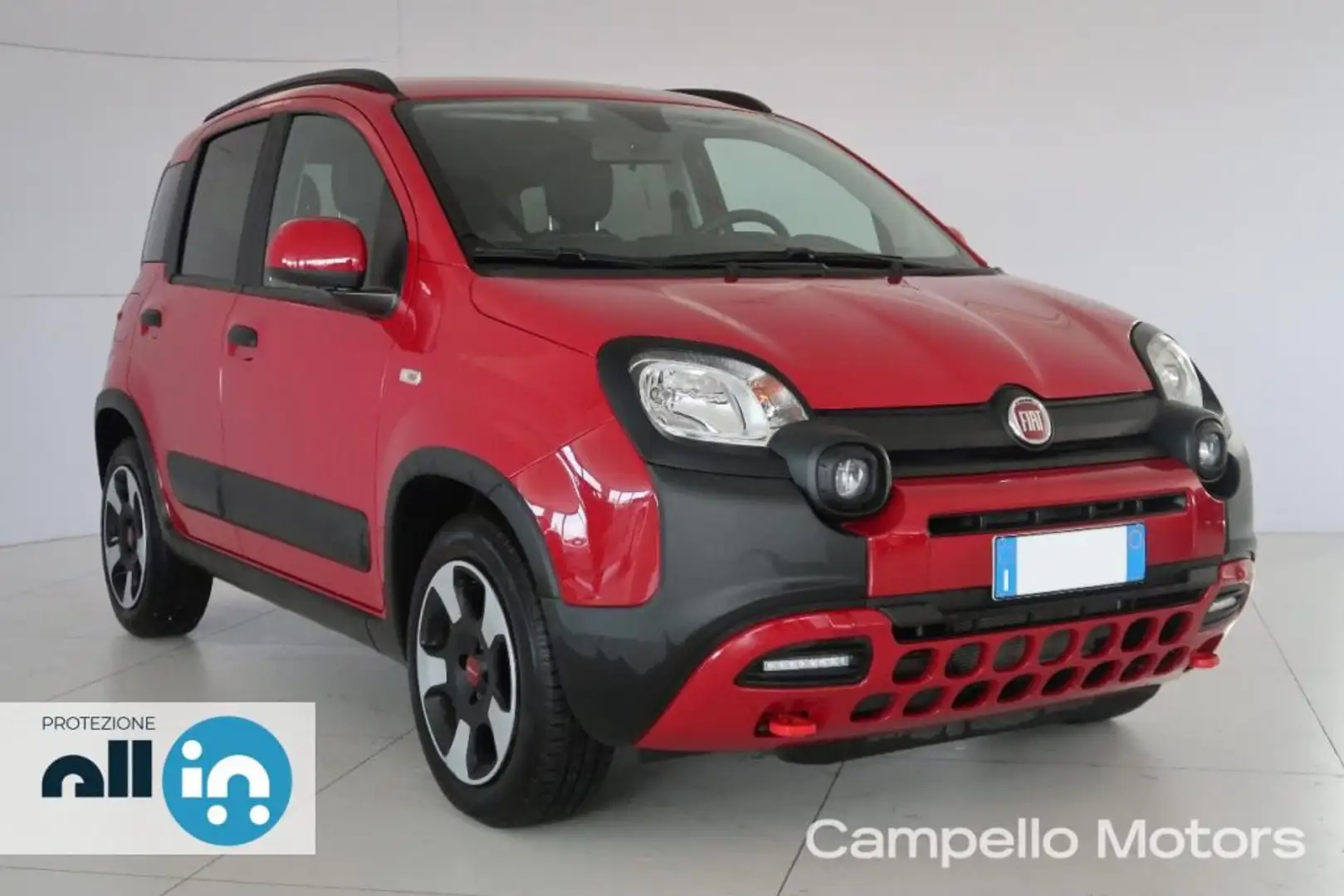 Fiat Panda Panda 1.0 70cv Hybrid Cross My24 Rouge - 1