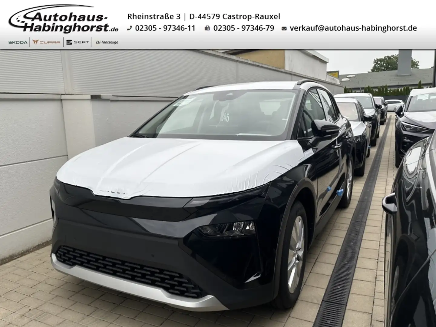 Skoda Elroq 60 - 63kWh AHK PDC LED SmartLink 19Alu Nero - 1