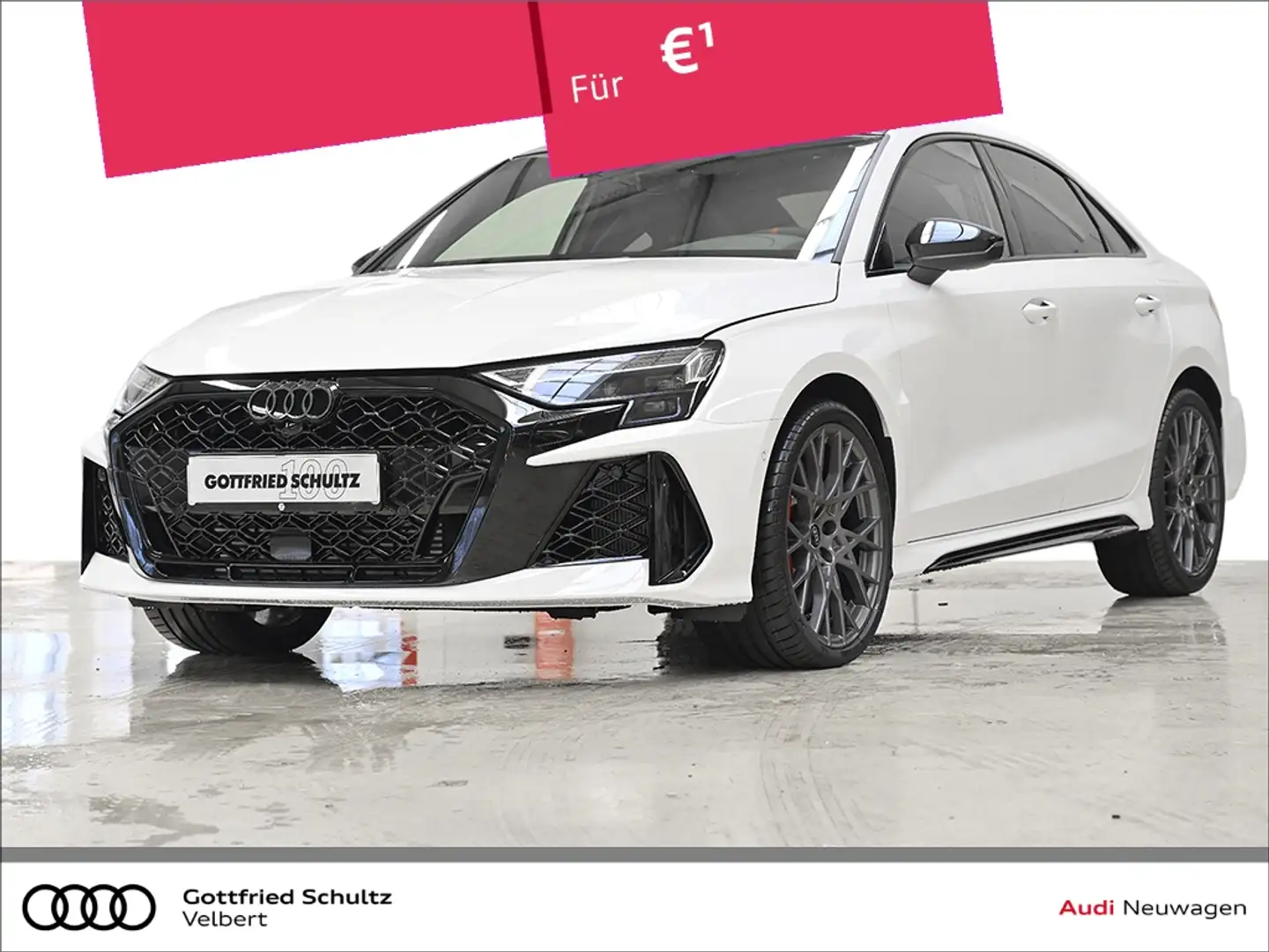 Audi RS3 LIMOUSINE Black & White Edition Weiß - 1