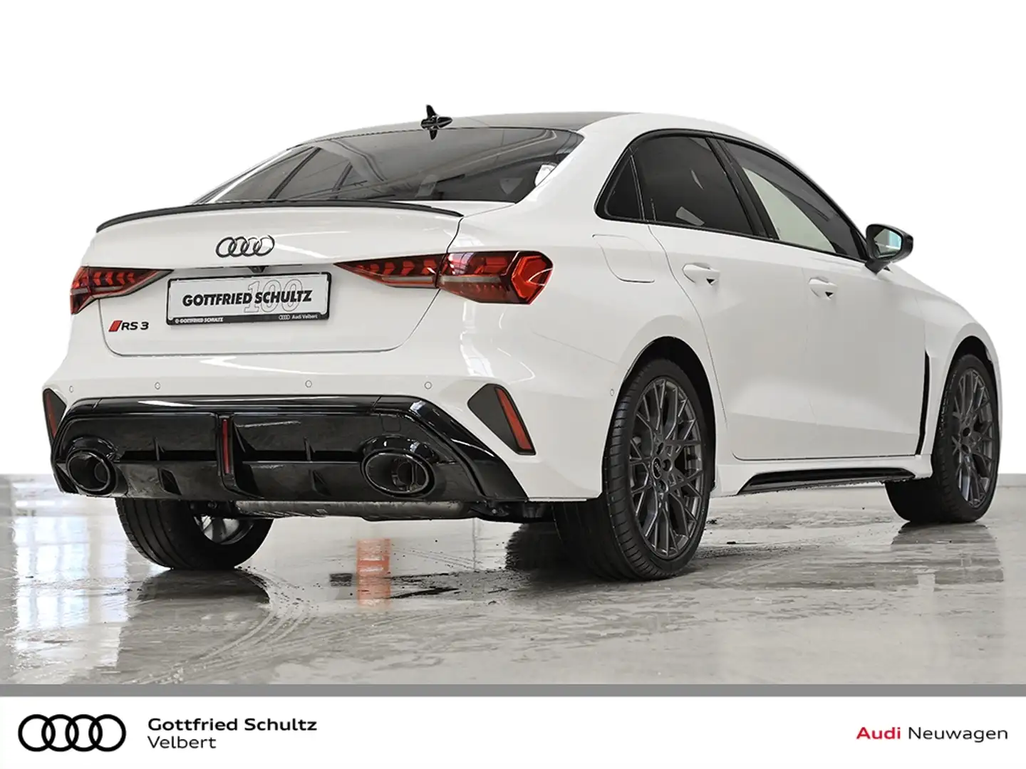 Audi RS3 LIMOUSINE Black & White Edition   SOFORT VEFÜGBAR Weiß - 2