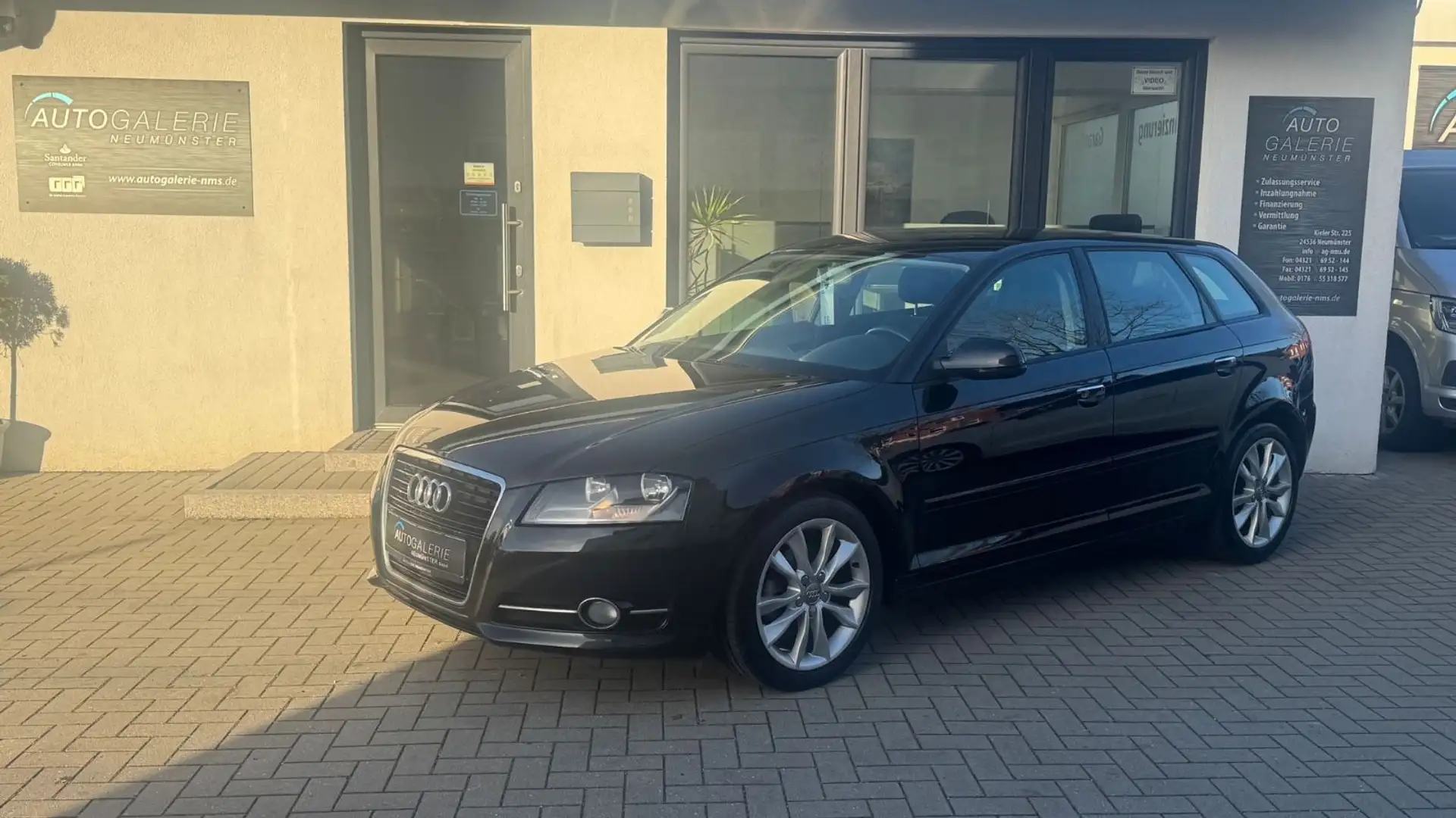 Audi A3 2.0 TDI  Sportback°Klima°SHZ°S-Heft°Tempo Schwarz - 1