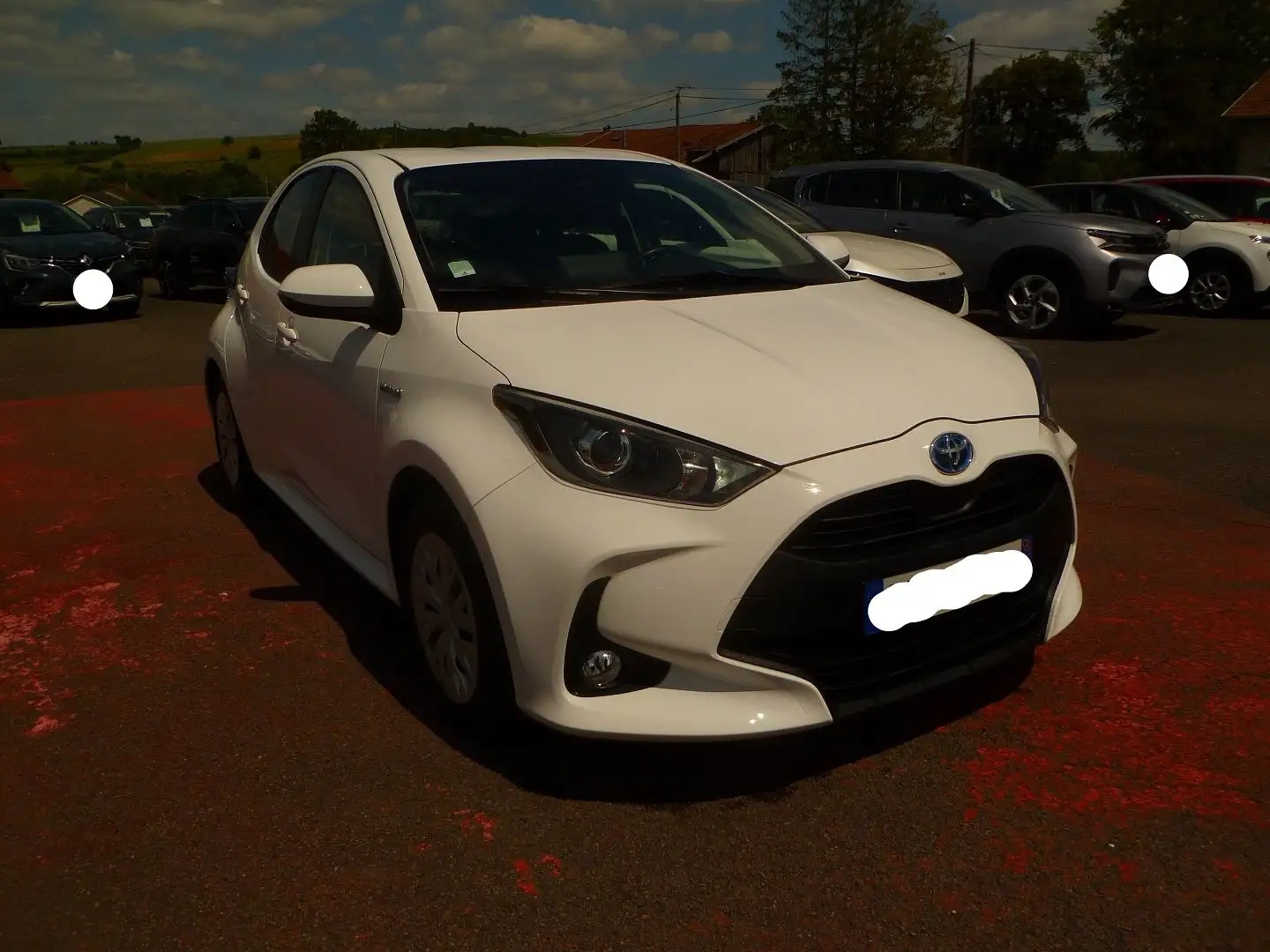 Toyota Yaris 1.5 116H FRANCE BUSINESS STAGE ACADEMIE HYBRIDE 5  Bianco - 2