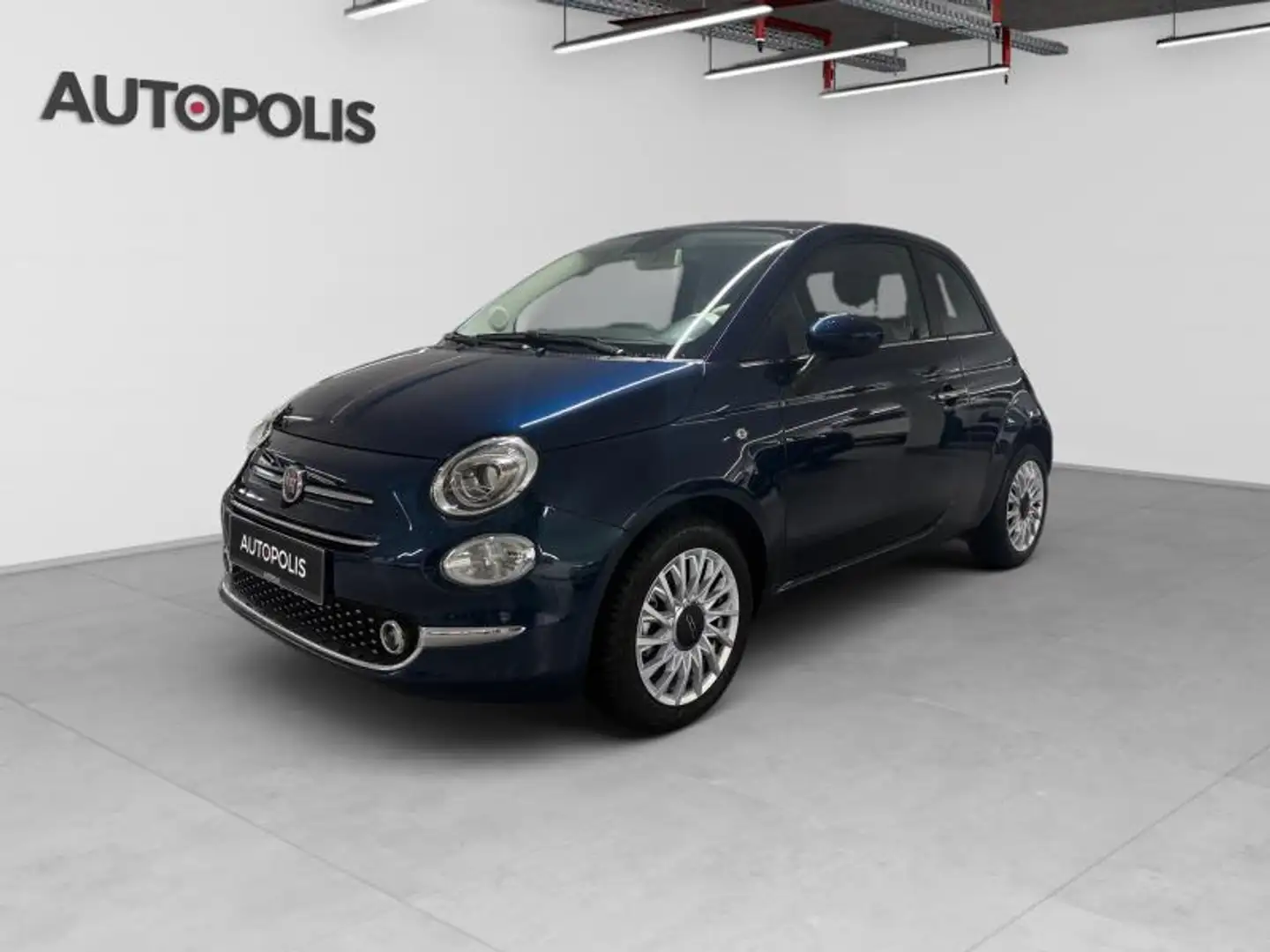 Fiat 500 HYBRID Bleu - 1
