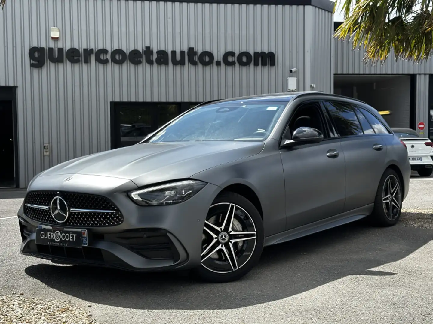 Mercedes-Benz C 63 AMG 200 D 163CH AMG LINE Gris - 2