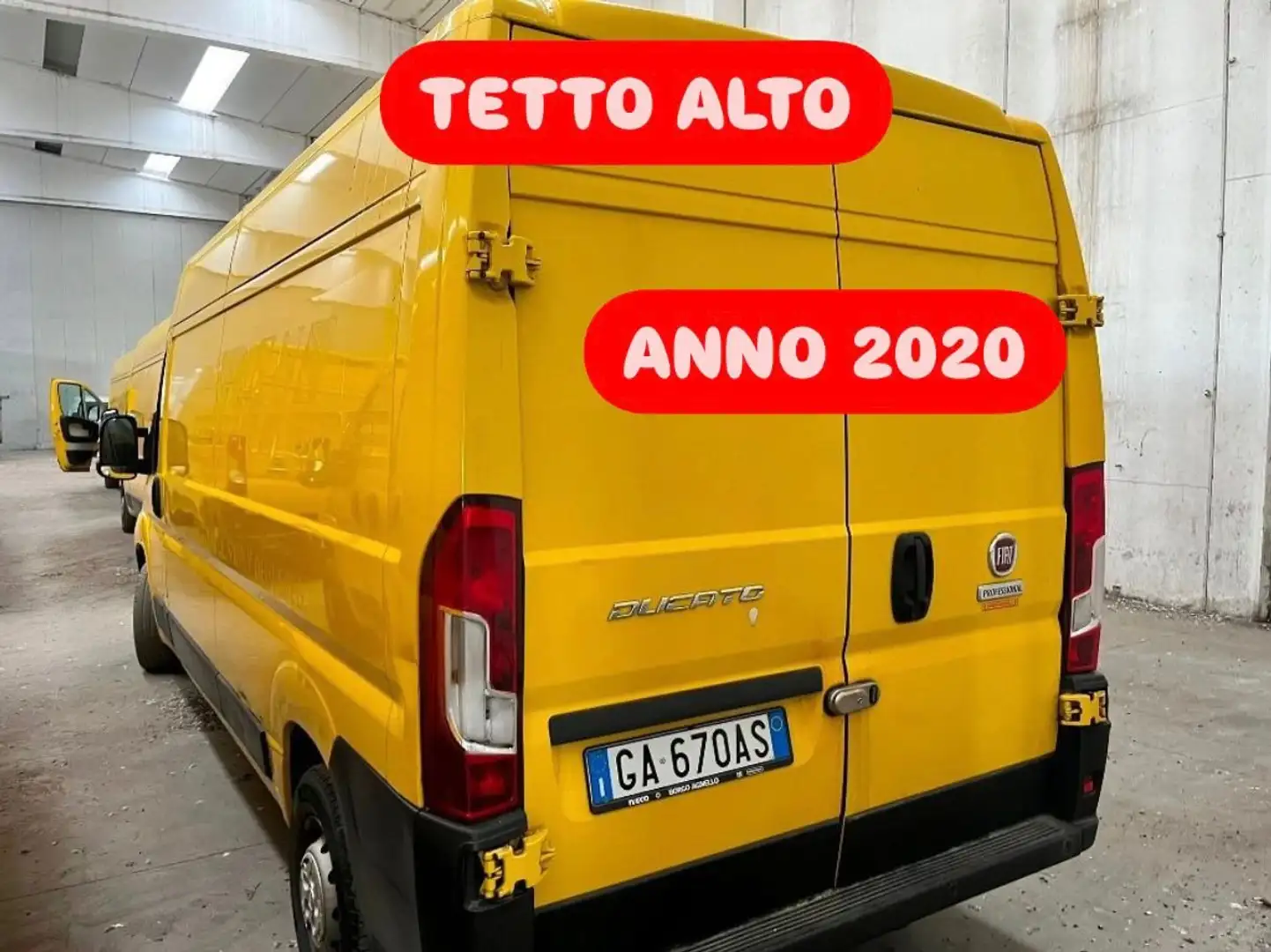 Fiat Ducato 2.3mjt 120cv L2H2 FURGONE Yellow - 2