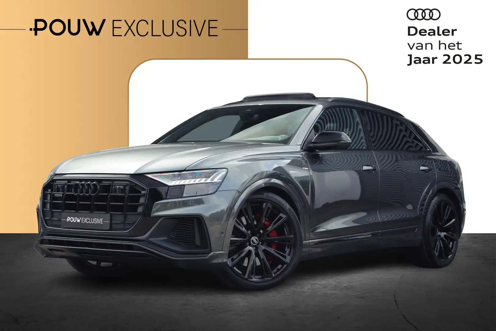 Audi Q8 60 TFSIe 462pk quattro Pro Line S Competition | Pa Grijs - 1